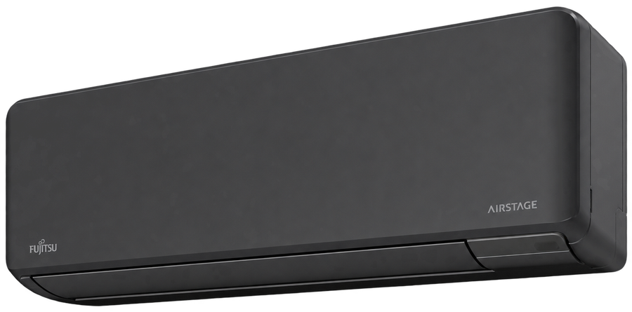 Чёрный внутренний блок Fujitsu KMCEN Airstage